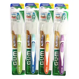 Зубна щітка GUM Activital середньо-м'яка в асортименті - мініатюра 4
