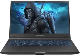 Ноутбук Dream Machines RT4060-15 15.6FHD IPS, AMD R7 7735HS, 16GB, F1TB, NVD4060-8, DOS, чорний (RT4060-15UA26)