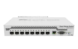Мережевий комутатор EtherNet CRS309-1G-8S+IN MIKROTIK