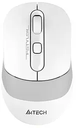 Бездротова миша A4Tech Fstyler FB10CS Wireless Grayish White (FB10CS (Grayish White))