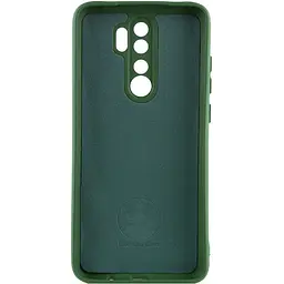 Чохол Silicone Cover Lakshmi Full Camera A для Xiaomi Redmi 9 Зелений / Dark green - мініатюра 3