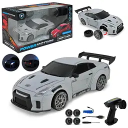 Радіокерована модель автомобіля дріфт-кар Drift Cars сірий (PM3425-2)