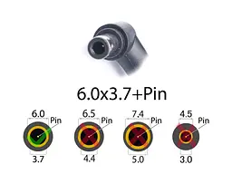 Блок живлення для Asus 19V 6.32A 120W (6.0x3.7+pin) High - мініатюра 2
