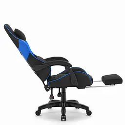 Крісло Cabro C501 Black-Blue тканина - мініатюра 3