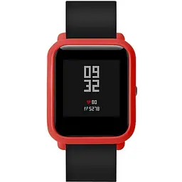 Захисний бампер Tamister для смартгодинника Amazfit Bip / Bip Lite червоний