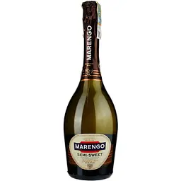 Упаковка ігристого вина Marengo Bianco Semi-Sweet біле напівсолодке 4.5 л (0.75 л x 6 шт.) - мініатюра 2