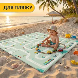 Дитячий ігровий килимок LEOBRO 150 x 200 x 1 см (LB-1028) - мініатюра 8
