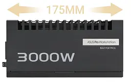 Блок живлення ASUS Pro WS 3000W Platinum (90YE00Z0-B0EA00) - мініатюра 12