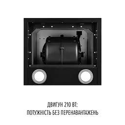 Витяжка пристінна PERFELLI PRIMO 36PEB NERO - мініатюра 7