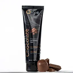 Лубрикант на водній основі Orgie Lube Tube Chocolate, 100 мл, зі смаком та ароматом шоколаду - мініатюра 4