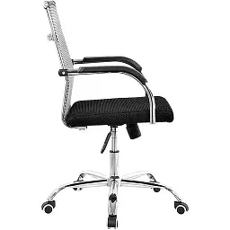 Офісне крісло GT Racer B-4011, чорно-сіре (B-4011 Black/Gray) - мініатюра 2