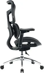 Ігрове крісло Sihoo DORO S100 Mesh Black (S100-M301) - мініатюра 4