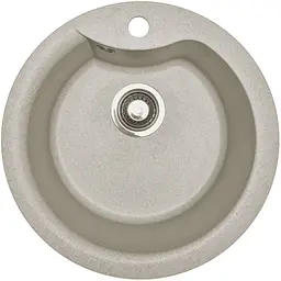 Кухонна мийка Adamant WAVE terra d 485x210 мм, без крила d 48