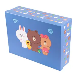 Настільний органайзер в наборі YES Line Friends картонний 4 предмети (450104) - мініатюра 2