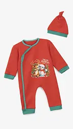 Боді для хлопчика Mini Papi 708 74 см Червоний (2000999349898)
