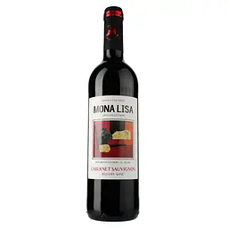 Вино Mona Lisa Cabernet Sauvignon, червоне, сухе, 0,75 л