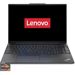 Ноутбук Lenovo 16'' ThinkPad E16 Gen 1,IPS,7 7730U 45GHz,16GB DDR4,1TB,Radeon,Без ОС