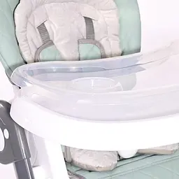 Складаний дитячий стільчик для годування з народження Party Lemon Curry Leather Lorelli Жовтий - мініатюра 3