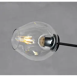 Люстра молекула Levistella 7526039-3 BK+CL - мініатюра 2