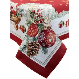 Скатертина гобеленова Прованс Present з люрексом 135 x 220 см (41739) - мініатюра 5