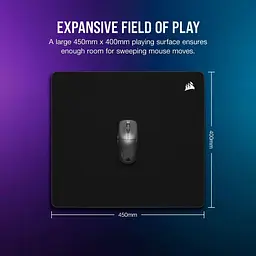 Ігрова поверхня Corsair MM500 v2 Hybrid Cloth Gaming Mouse Pad L (CH-941B161-WW) - мініатюра 9