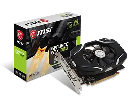 Відеокарта GTX 1060 3GB MSI OC (GTX 1060 3G OC) Б/В