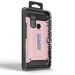 Чехол для Xiaomi Redmi 12C, Panzer, розовый, противоударный, бронированный, милитари, панель-накладка, защита всего корпуса, защита дисплея и камеры, термополиуретан (TPU) + поликарбонат (PC), ArmorStandart (ARM71473) - мініатюра 7