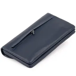 Клатч зі шкіри жіночий ST Leather 19317 темно-синій - мініатюра 6
