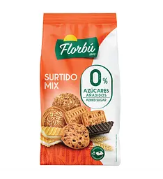 Печиво Florbu Surtido Mix 0% Azucares без цукру 270 г
