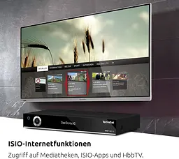 Супутниковий приймач TechniSat DIGIT ISIO S2 HD з подвійним тюнером HDTV, DVB-S2, функція запису PVR через USB або в мережі - мініатюра 7