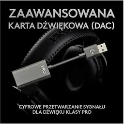 Ігрові навушники Logitech G Pro X Wireless LIGHTSPEED гарнітура для ПК чорна (981-000907) - мініатюра 5