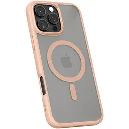 Прозорий чохол Spigen Ultra Hybrid MagSafe Frost Rose Titanium для iPhone 16 Pro Max (ACS08689) - мініатюра 3