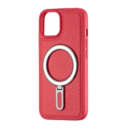 Чохол Jinduka Leather Ringo iPhone 14 Red