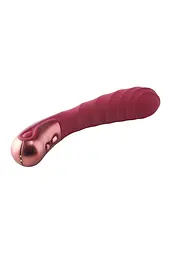 Вібратор Dream Toys Dinky Single Vibrator Jaimy D, 19,4 см бордовий - мініатюра 4