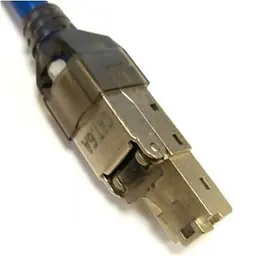 Конектор RJ45 cat.6A STP 8P8C, безінструментальний Kingda (KD-KJ6A-17S) - мініатюра 1