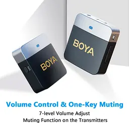 Мікрофонна радіосистема Boya BY-M1V3 USB-C [86221] - мініатюра 3