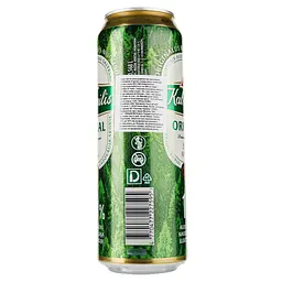 Пиво Kalnapilis Original, світле, фільтроване, 5%, з/б, 0,568 л - мініатюра 2