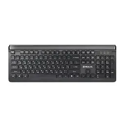Клавіатура REAL-EL 7085 Comfort Black (EL123100032) - мініатюра 3