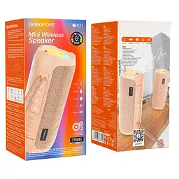 Акустична система Borofone BR21 sports світло рожева - мініатюра 3