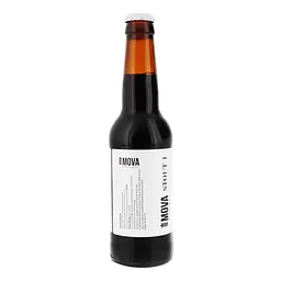 Пиво MOVA Stout Oatmeal, темне, нефільтроване, 4,9%, 0,33 л - мініатюра 5