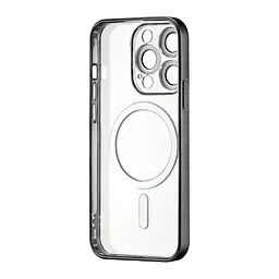 Чохол Ductil Metallic Edge with MagSafe (Protected Camera & Lens) iPhone 14 Pro Black - мініатюра 3