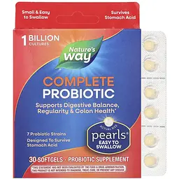 Комплекс пробіотиків Nature's Way Pearls Complete Probiotic 30 м'яких капсул