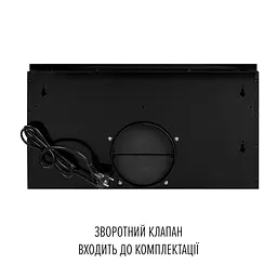 Витяжка телескопічна PERFELLI TL 6622 Full BL 1000 LED - мініатюра 9