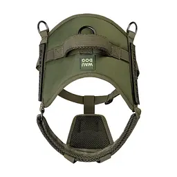 Шлея для собак WAUDOG PRO металевий фастекс XS В 35-45 см хакі (689031) - мініатюра 3