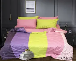 Комплект постільної білизни Євро TAG tekstil pbe0025666
