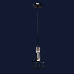 Люстра світильник в стилі лофт Levistella 756PR1618F1-1 BK