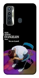 TPU чохол Demsky Shinji sitting in the dark для TECNO Camon 17 Pro
