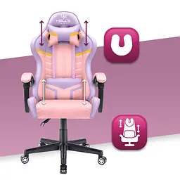 Комп'ютерне крісло Hell's Chair HC-1004 Colorful - мініатюра 8