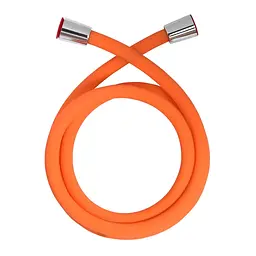 Шланг для душу Zerix F12 Orange 150 см силіконовий ZX3000, Хром