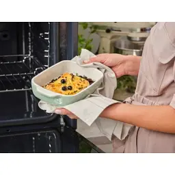 Форма для випікання KitchenAid з кришкою керамогранітна 0,9 л Фісташкова (CC007424-001) - мініатюра 7